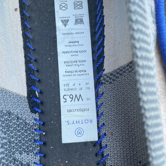 Rothy's Grey Camo Round Toe Flats - Picture 9 of 9